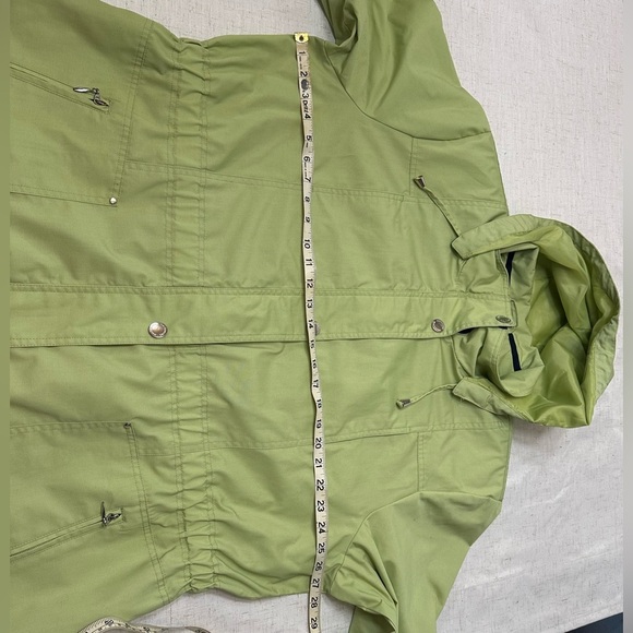Vibrant Lime Green Women's Jacket - Picture 8 of 9